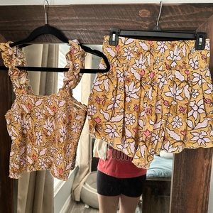 NWT 2-piece tank top and short set from Aerie